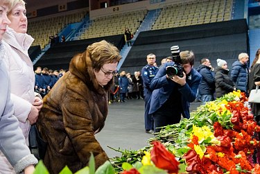 Оренбург простился с героями-летчиками
